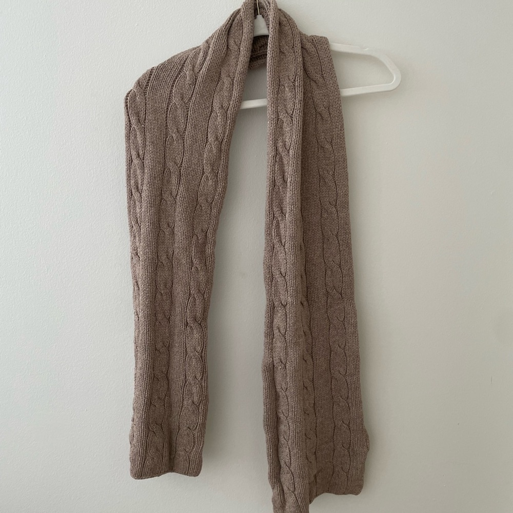 Brown scarf